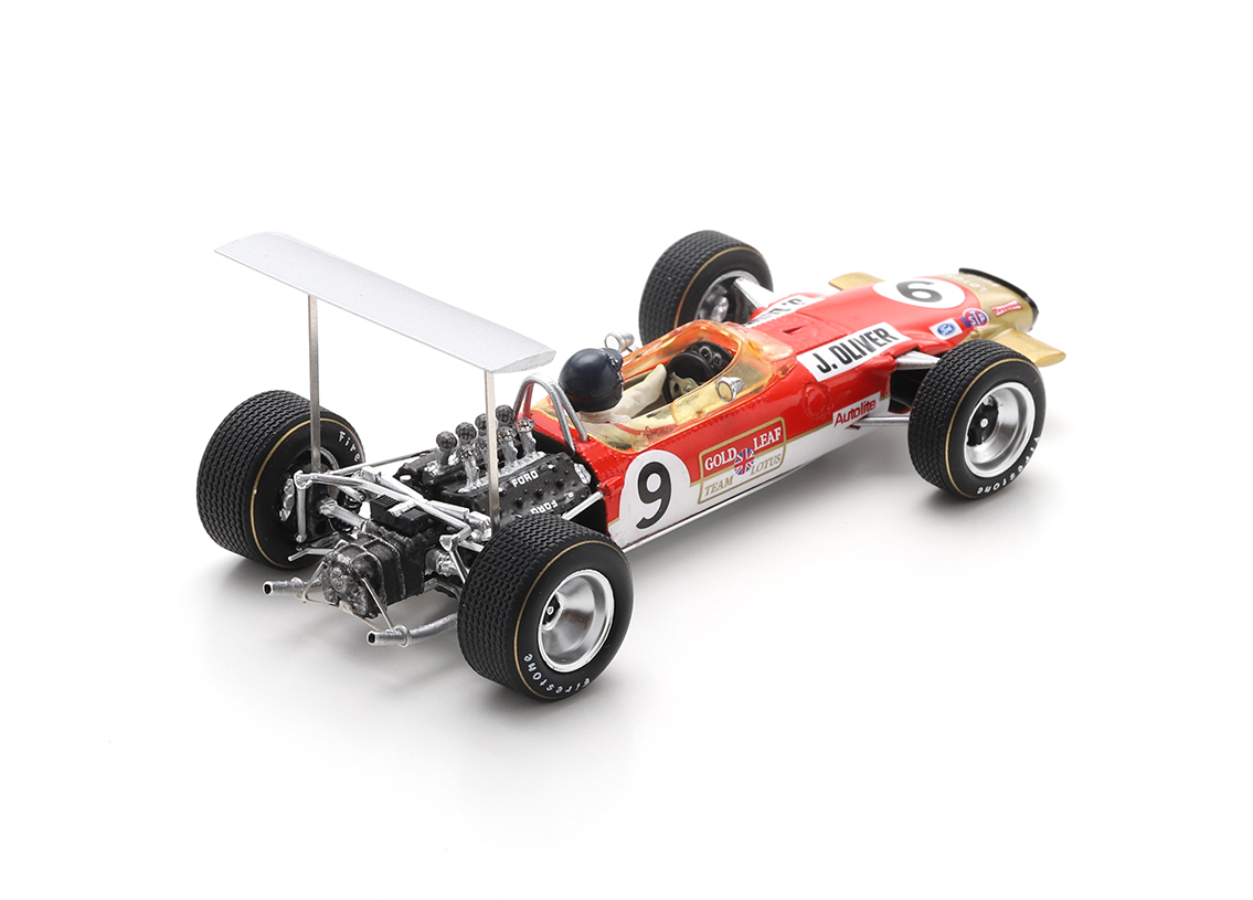 Lotus 49B Cosworth V8 F1 Gold Leaf British GP Brands Hatch 1968