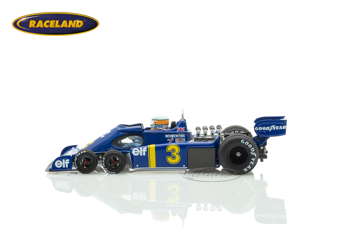 Tyrrell P34 Cosworth V8 elf Team Tyrrell F1 2° British GP Brands Hatch 1976