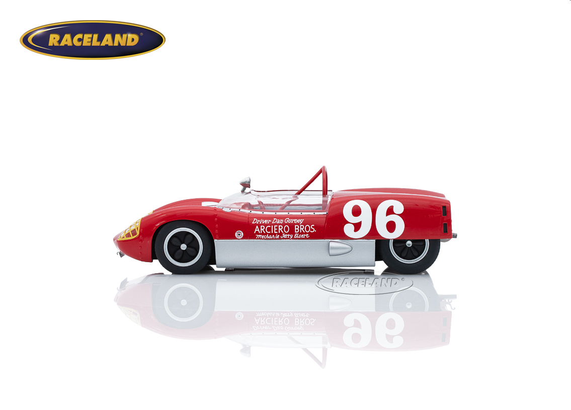 Lotus 19 Monte Carlo Frank Arciero winner 3H Daytona WSC 1962