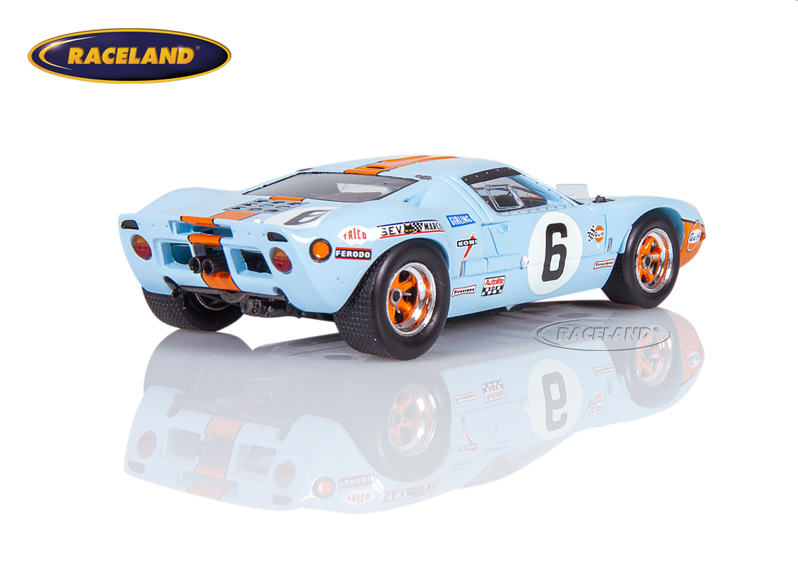 Ford GT 40 Gulf John Wyer Automotive winner Le Mans 1969