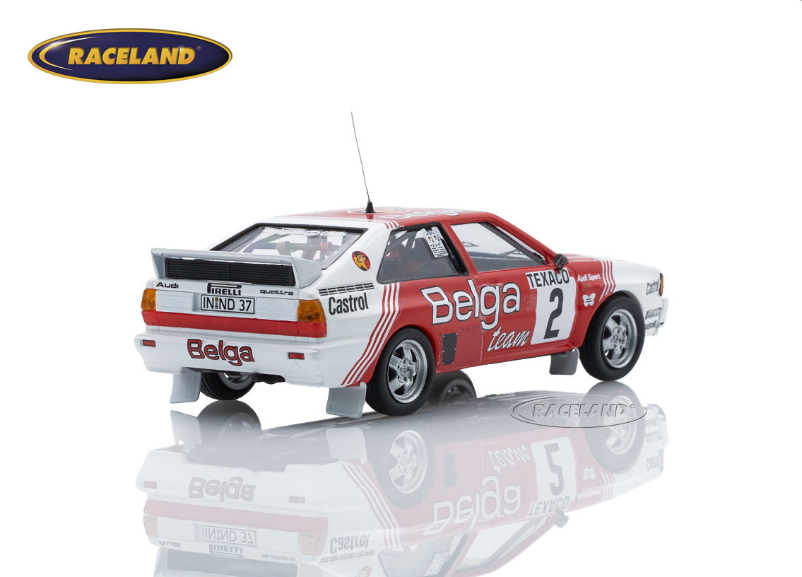 Audi Quattro A1 Belga winner Rallye Boucles de Spa 1983