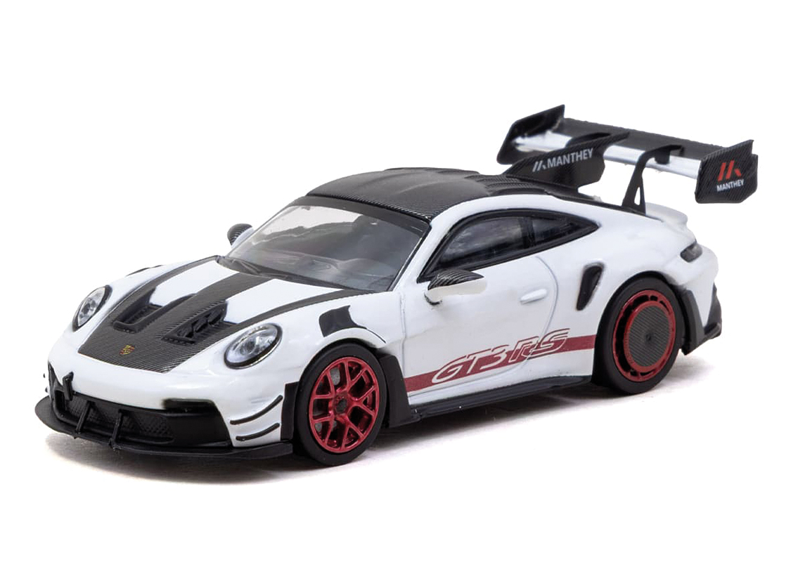 Porsche GT3RS 992-1 2026 - white and red