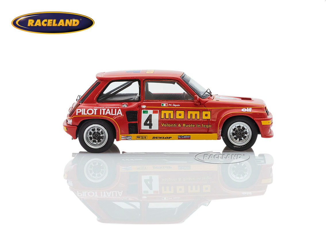 Renault 5 Turbo Cup Momo 5° Renault 5 Turbo European Cup 1984