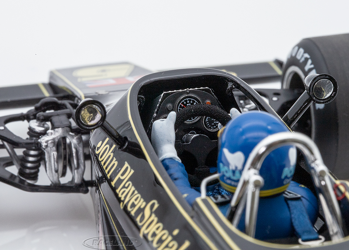Lotus 77 Cosworth V8 F1 John Player Team Lotus Brazilian GP Interlagos 1976