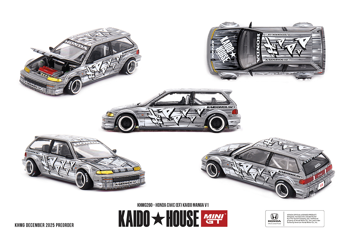 Honda Civic (EF) Kaido Manga V1 1987