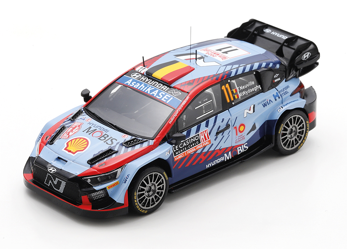 Hyundai i20N Rally1 Hyundai Shell Mobis WRT winner Rallye Monte Carlo 2024