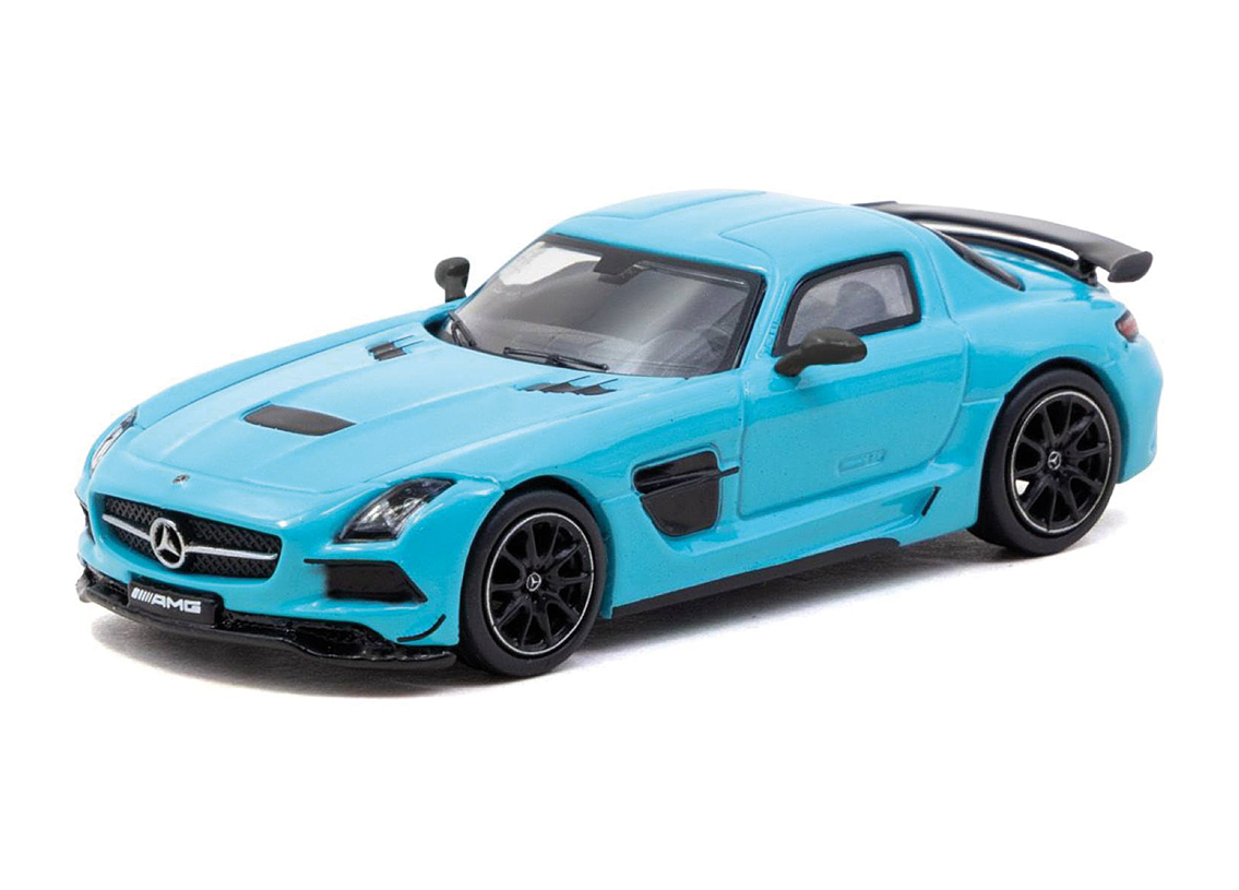 Mercedes SLS Black Series 2012 - blue matt