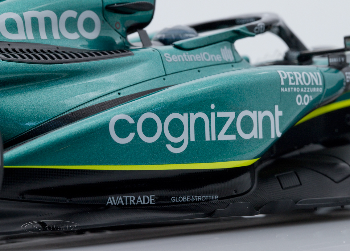 Aston Martin AMR23 Mercedes F1 Aramco Cognizant 6° GP Bahrain 2023