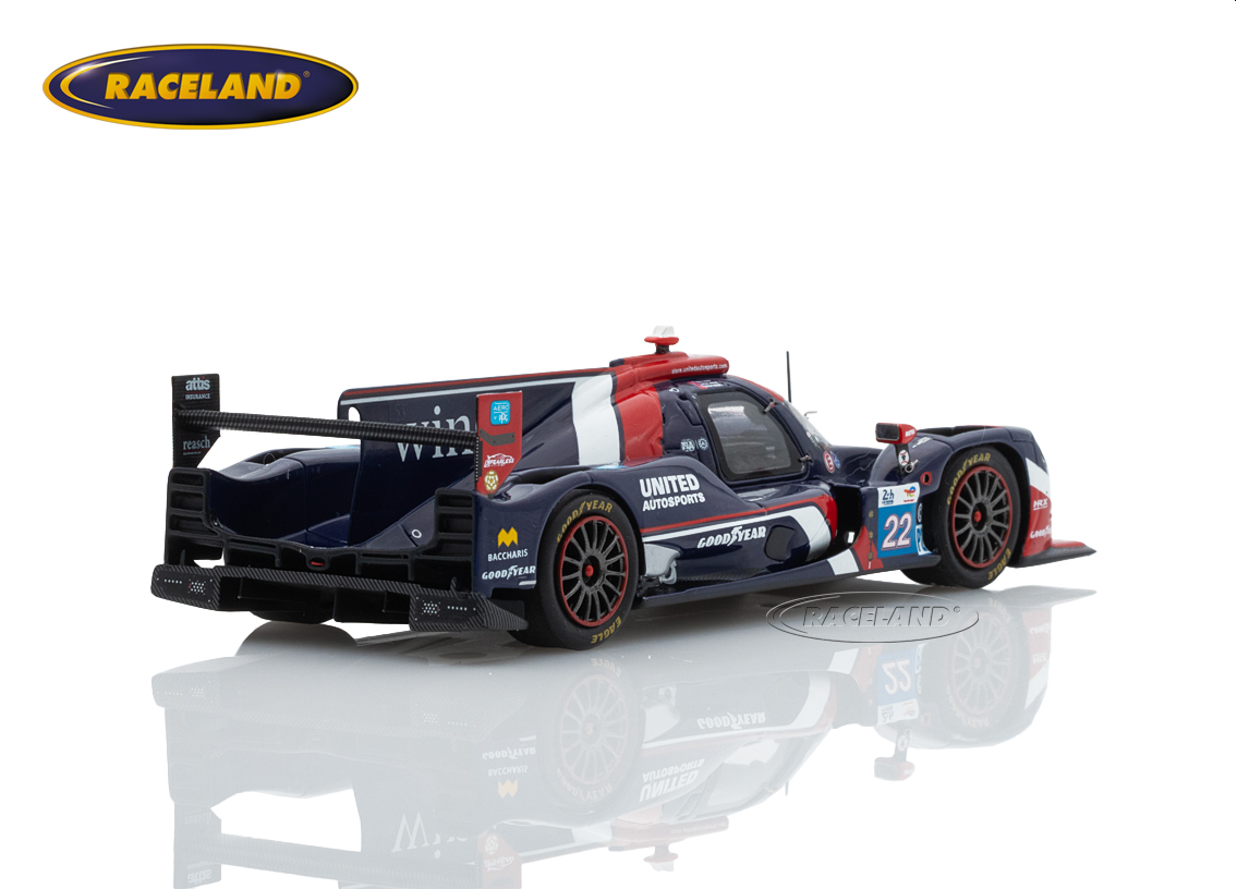 Oreca 07 Gibson United Autosports winner LMP2 15° Le Mans 2024