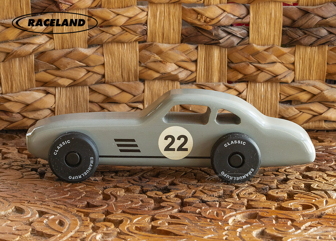 Wooden toy racer no.5