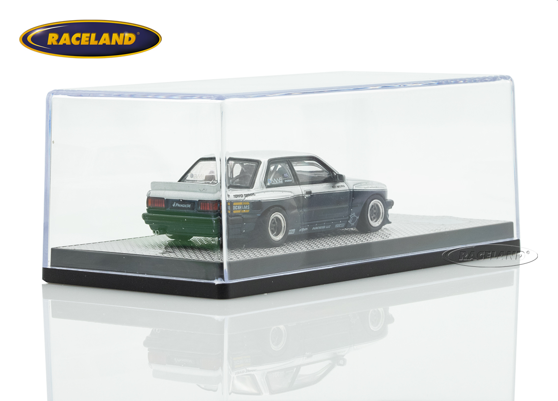 BMW E30 M3 Pandem V1.5 - silver - blue