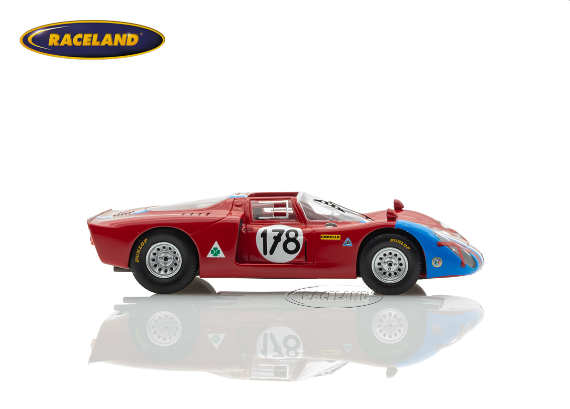 Alfa Romeo T33-2 Racing Team V.D.S. 5° Targa Florio 1968