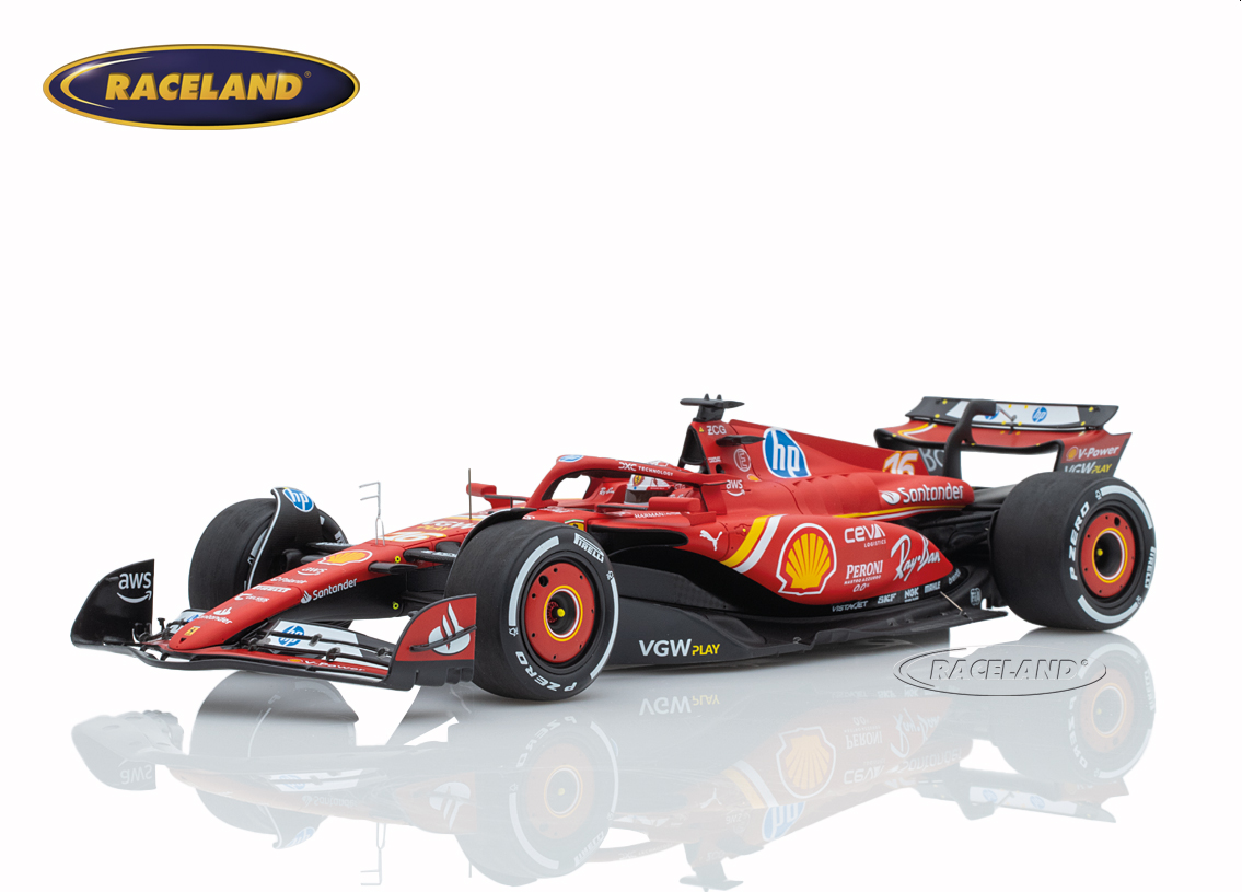Ferrari SF-24 Scuderia Ferrari F1 winner Monaco GP 2024