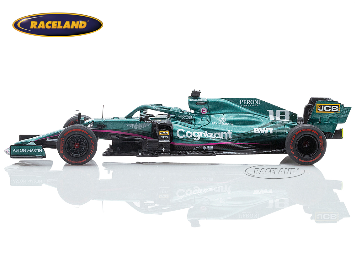 Aston Martin AMR21 Mercedes Cognizant F1 13° GP Abu Dhabi 2021 100th Grand Prix