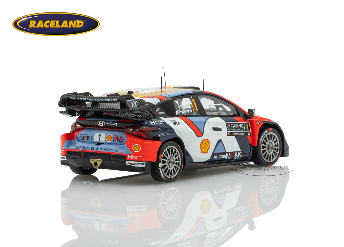 Hyundai i20 N Rally1 Hyundai Shell Mobis WRT 6° Rallye Monte Carlo 2025