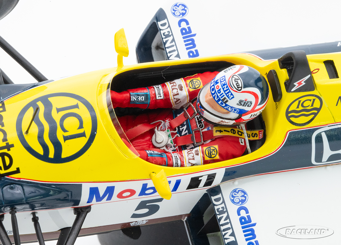 Williams FW11b Honda V6 Turbo F1 Canon winner British GP Silverstone 1987