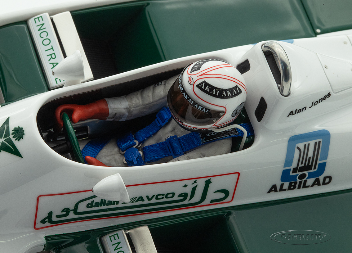 Williams FW07 Cosworth V8 F1 Saudia winner Dutch GP Zandvoort 1979
