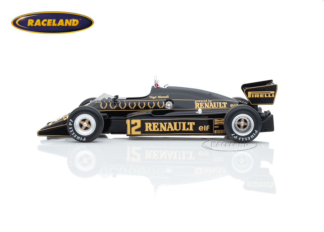 Lotus 94T Renault V6 F1 John Player Special 4° British GP Silverstone 1983