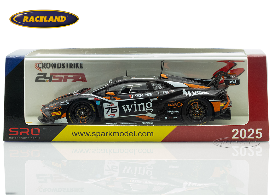 Lamborghini Huracan GT3 EVO Barwell Motorsport 34° Spa 24H 2025