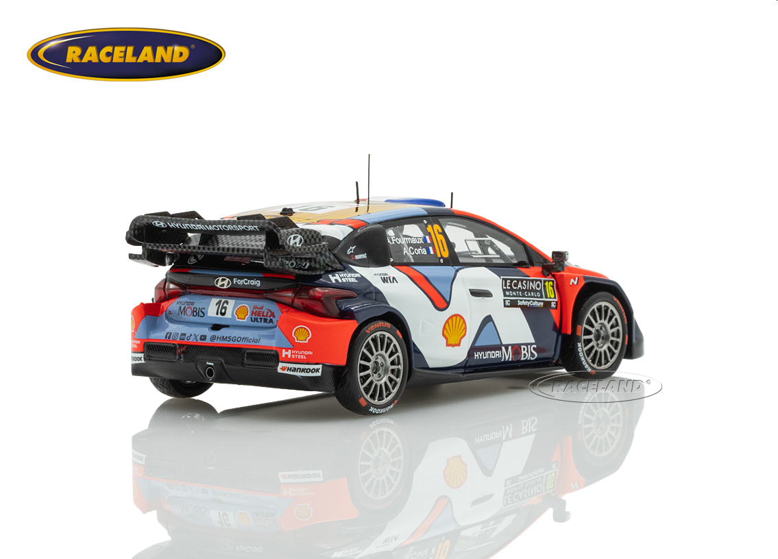 Hyundai i20 N Rally1 Hyundai Shell Mobis WRT 3° Rallye Monte Carlo 2025