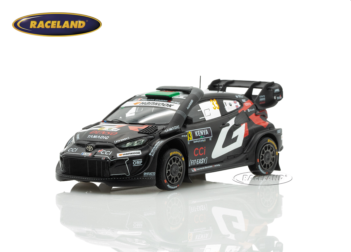 Toyota GR Yaris Rally1 Gazoo Racing WRT winner Safari Rallye 2025