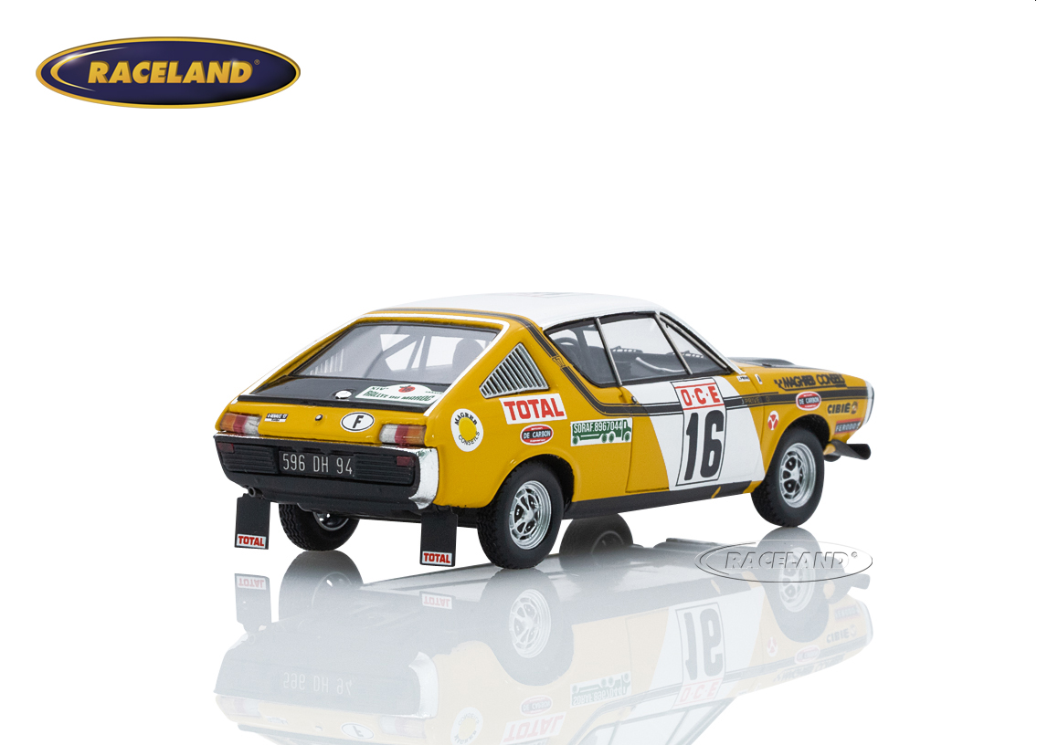 Renault 17 Gordini 6° Rally Maroc 1976