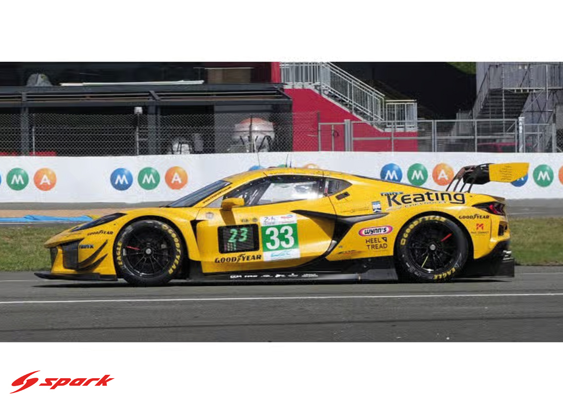 Corvette Z06 LMGT3.R TF Sport 33° Le Mans winner LMGT3 2026