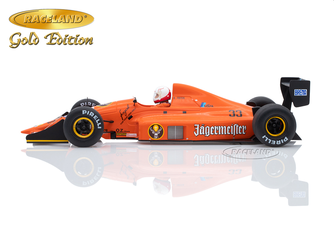 Eurobrun ER189 Judd Jägermeister F1 German GP 1989