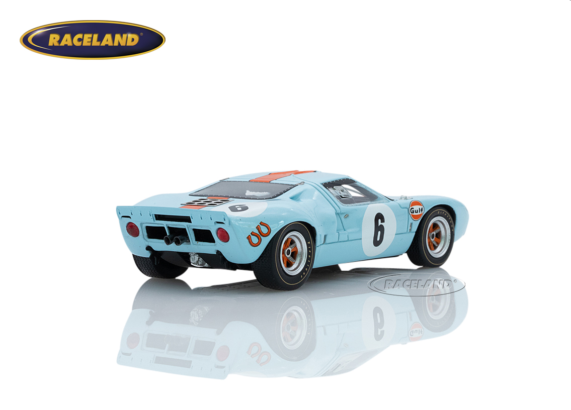 Ford GT40 Gulf John Wyer Automotive 2° 6H Watkins Glen WSC 1968