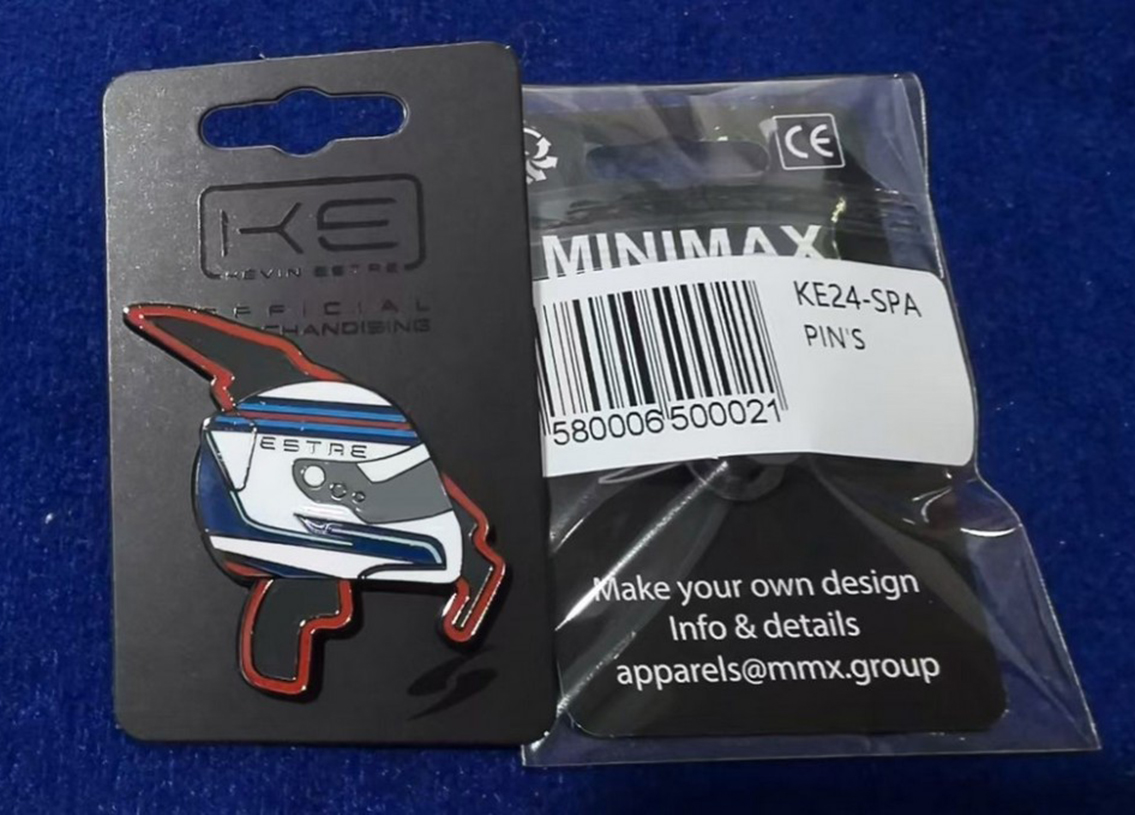 Pin Kevin Estre Collection Spa Francorchamps
