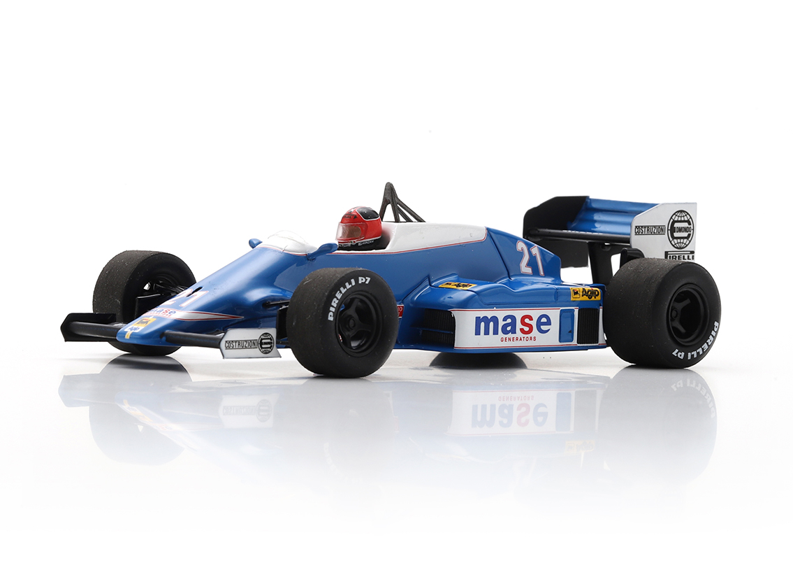 Osella FA1F Alfa Romeo V8 F1 Osella Squadra Corse Brazilian GP 1986