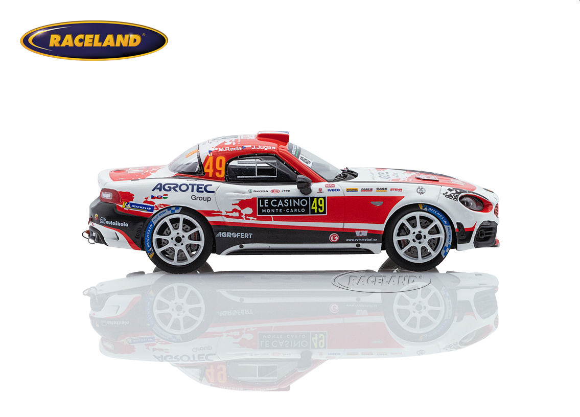 Abarth 124 Rally RGT Selenia 45° Rallye Monte Carlo 2022