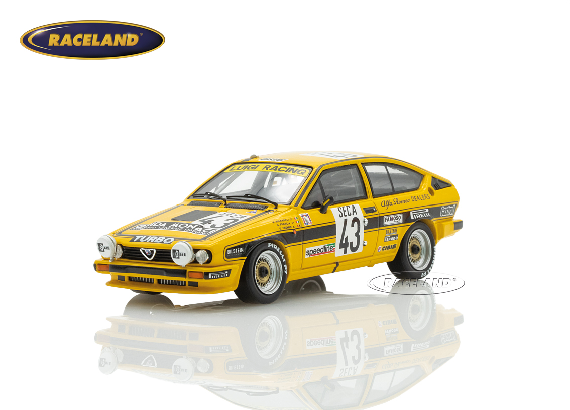Alfa Romeo GTV6 Luigi Racing 11° Spa 24H 1982