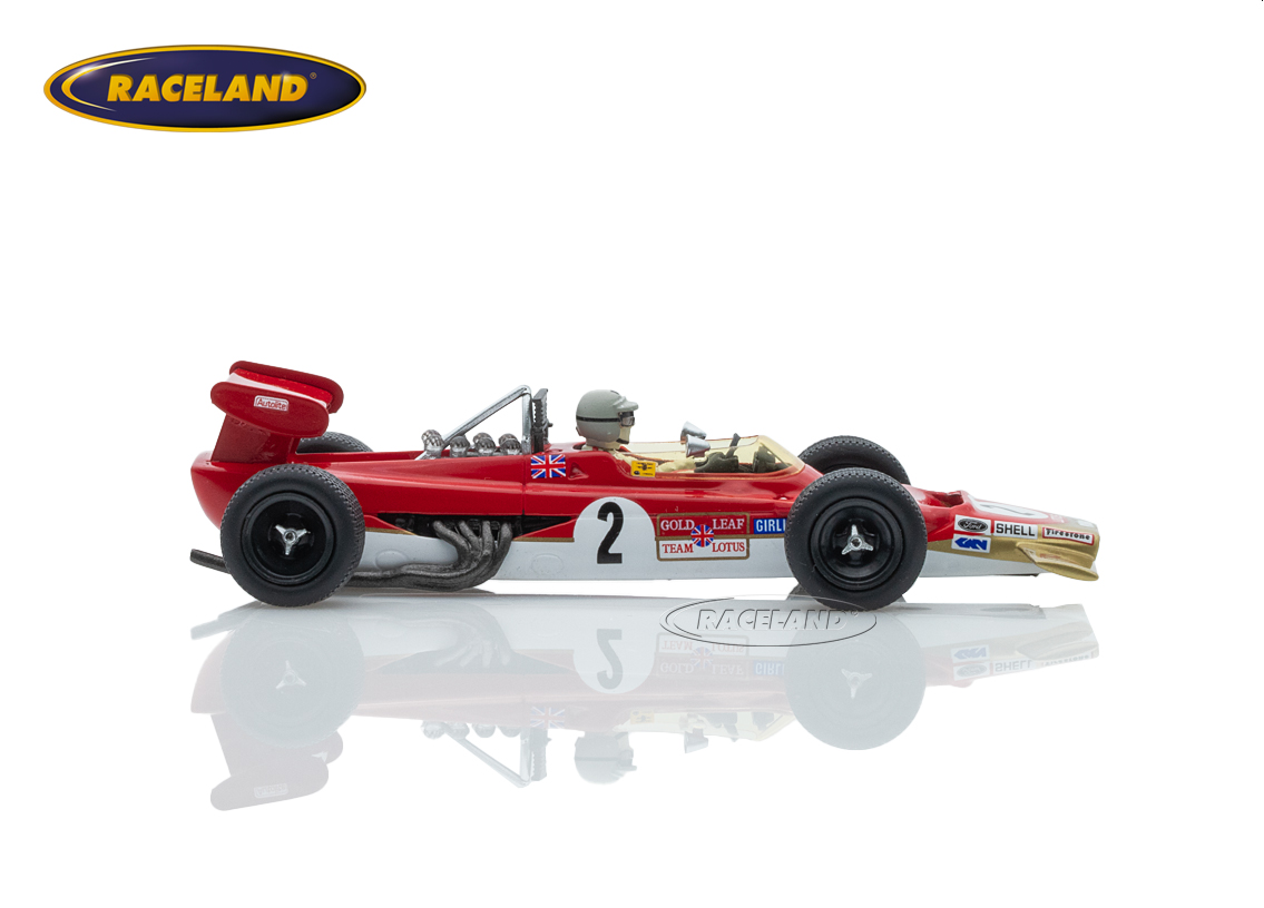 Lotus 63 Cosworth V8 F1 Gold Leaf Team Lotus 2° Gold Cup Oulton Park 1969
