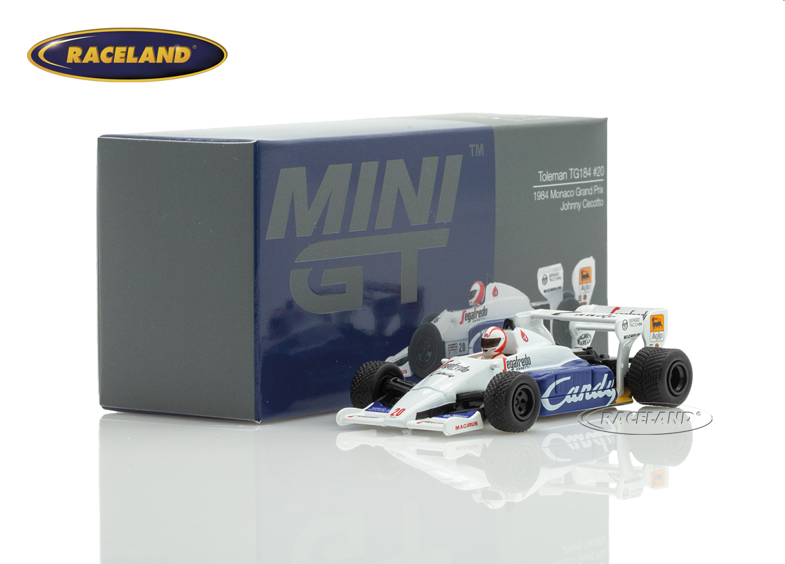 Toleman TG184 Hart Turbo F1 Candy Monaco GP 1984