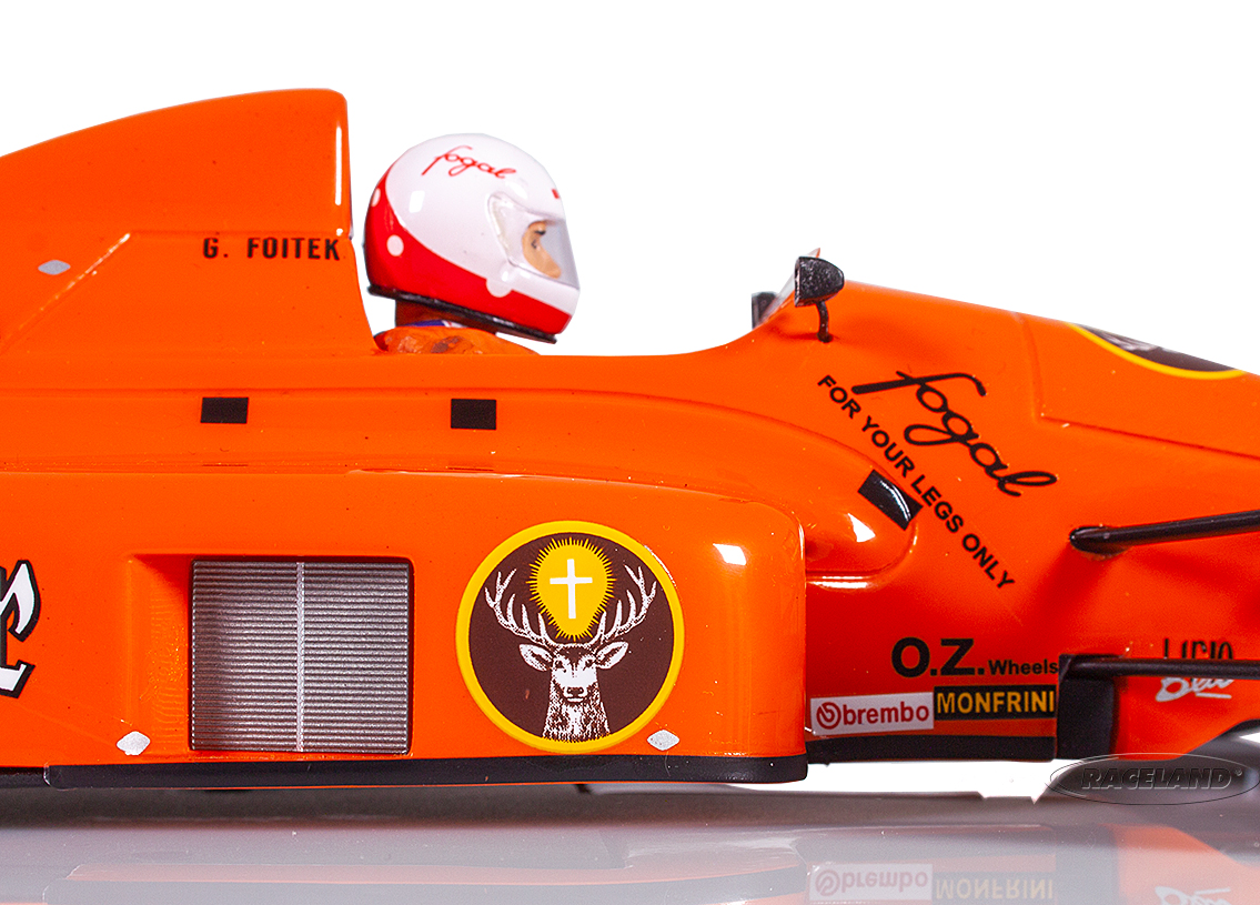 Eurobrun ER189 Judd Jägermeister F1 German GP 1989