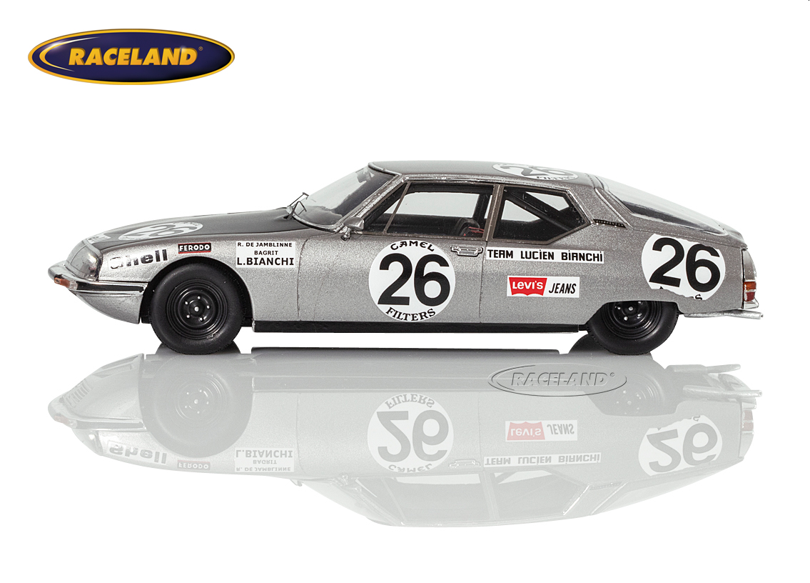 Citroen SM Team Lucien Bianchi SHELL 24H Spa 1971
