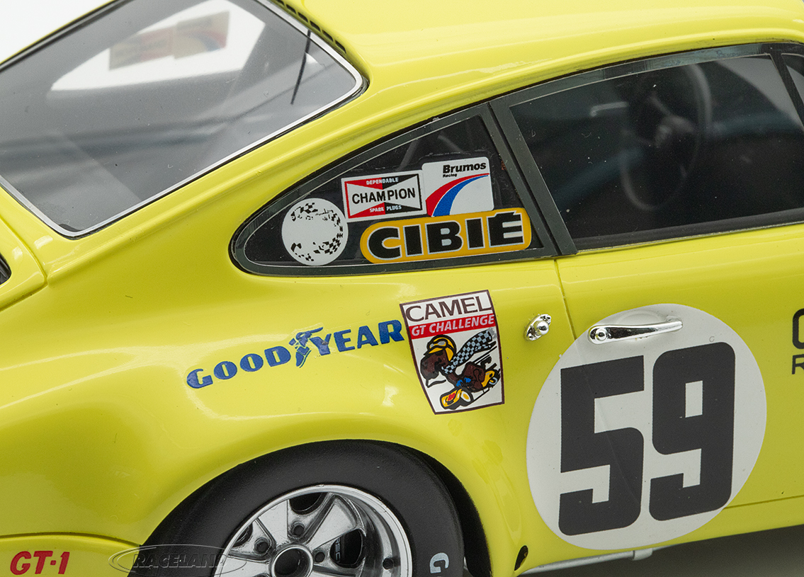 Porsche 911 Carrera RSR Garrard winner Sebring 12H IMSA 1973