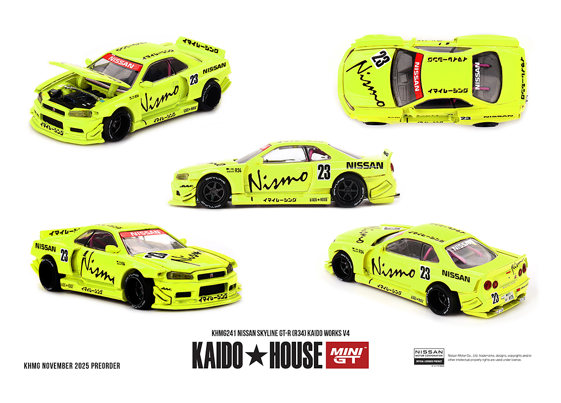 Nissan Skyline GTR R34 Kaido Works V4 1999