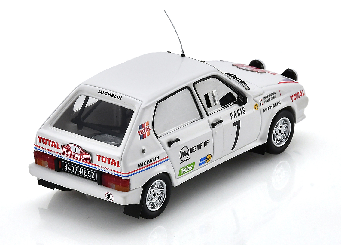 Citroen Visa 1000 Pistes 8° Rallye Monte Carlo 1985