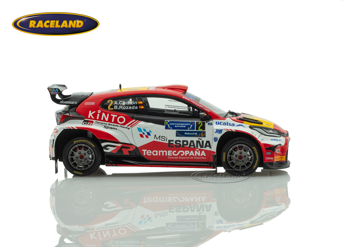 Toyota GR Yaris Rally2 TM Motorsport winner FIA Motorsport Games Rallye 2024