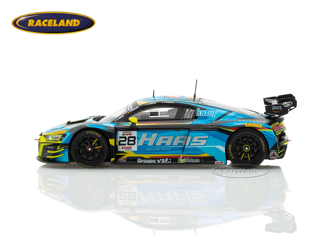 Audi R8 LMS GT3 EVO II Haas RT 44° Spa 24H 2025