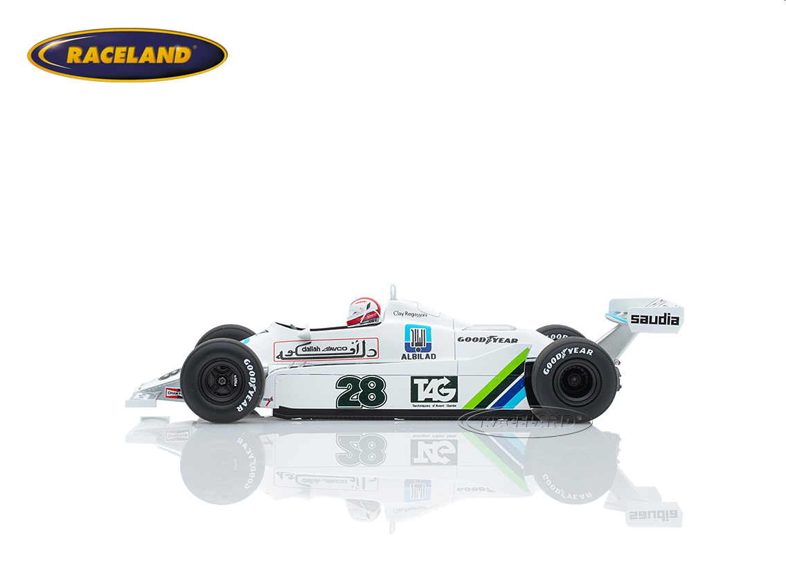 Williams FW07 Cosworth V8 F1 Saudia winner British GP Silverstone 1979