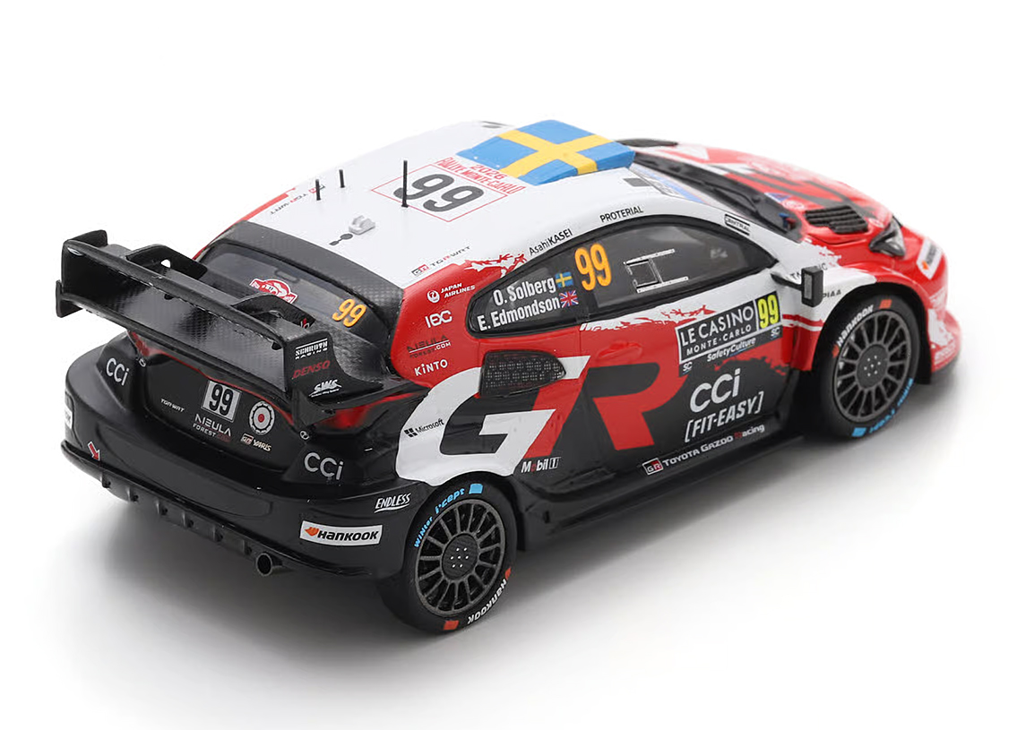 Toyota GR Yaris Rally1 Gazoo Racing WRT winner Rallye Monte Carlo 2026