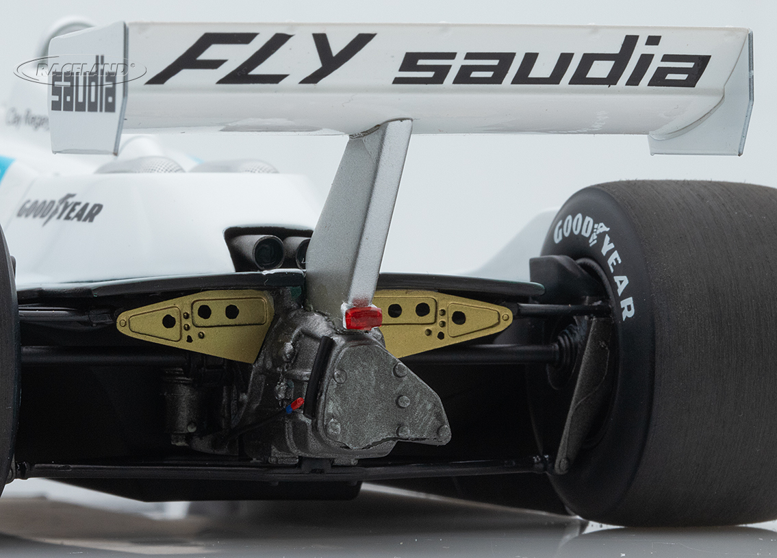 Williams FW07 Cosworth V8 F1 Saudia winner British GP Silverstone 1979
