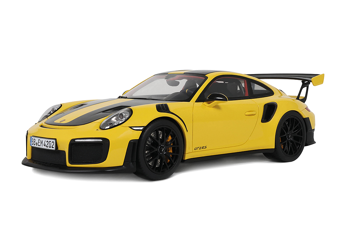 Porsche 911 GT2 RS Nürburgring lap record 2017 - yellow