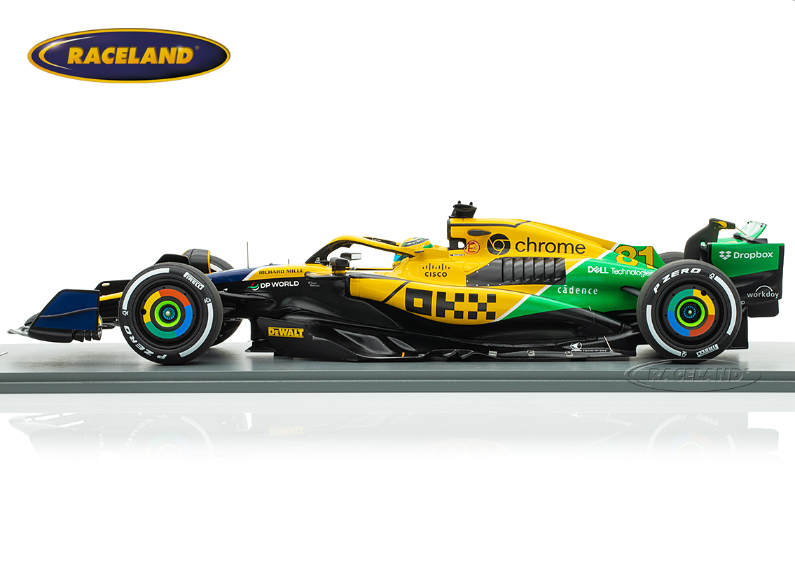 McLaren MCL38 Mercedes F1 Senna Design 2° Monaco GP 2024