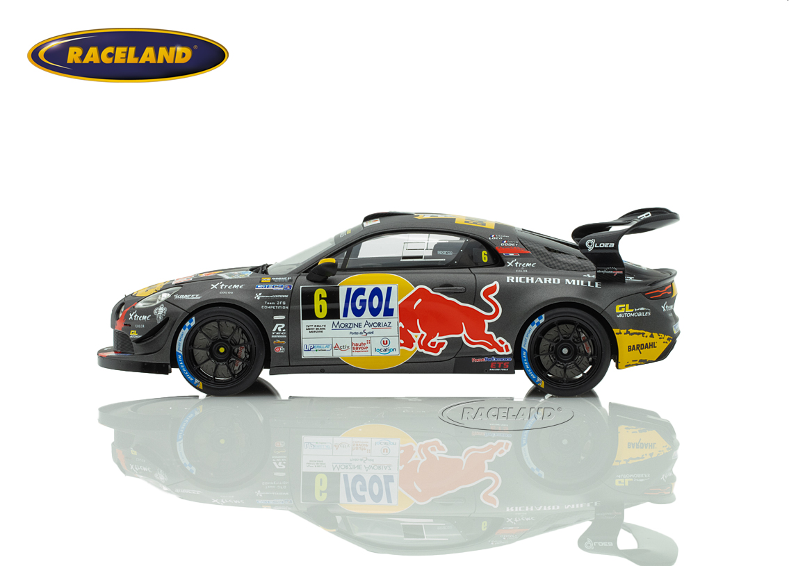 Alpine A110 Rallye GT+ Red Bull winner Rallye Mont Blanc Morzine 2024