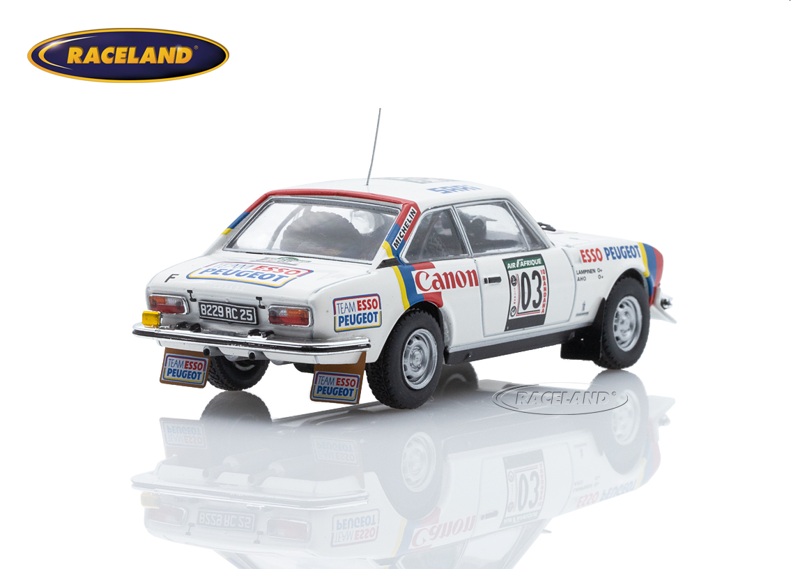 Peugeot 504 Coupe V6 Esso Peugeot 4° Bandama Rally Ivory Coast 1978