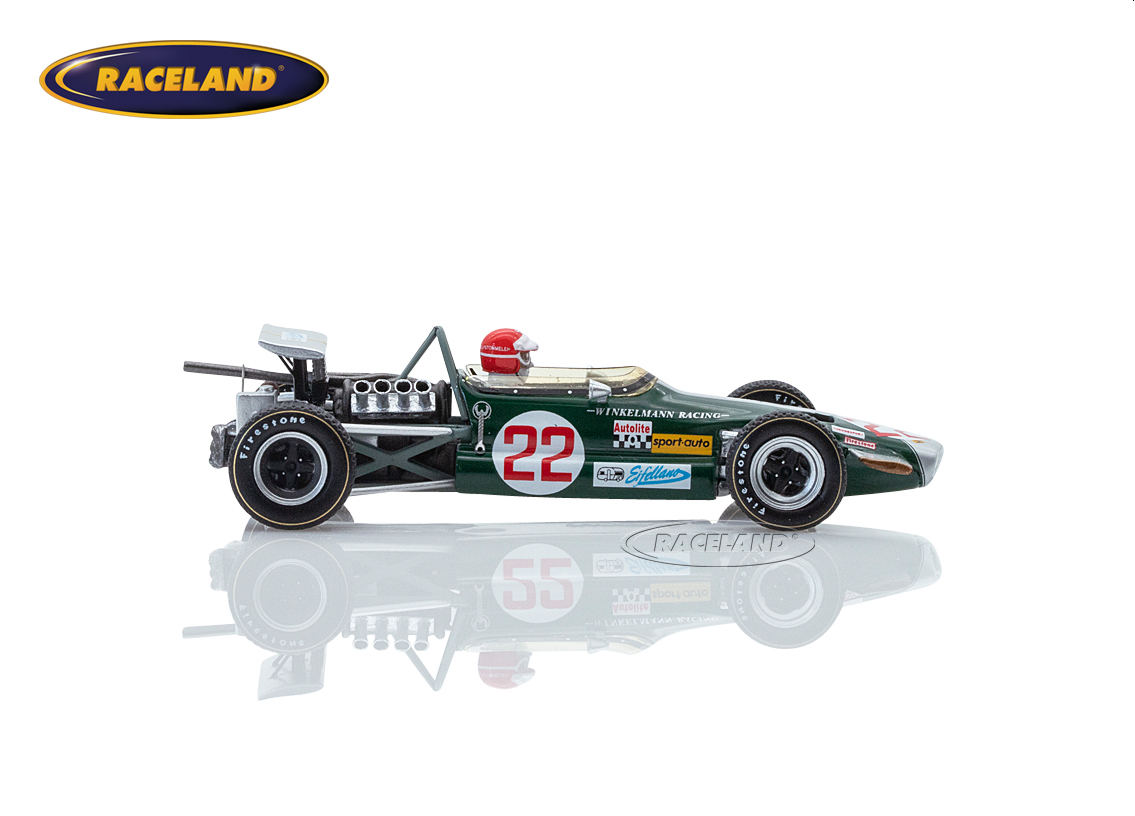 Lotus 59B Cosworth FVA F2 Roy Winkelmann 8° German F1 GP Nürburgring 1969